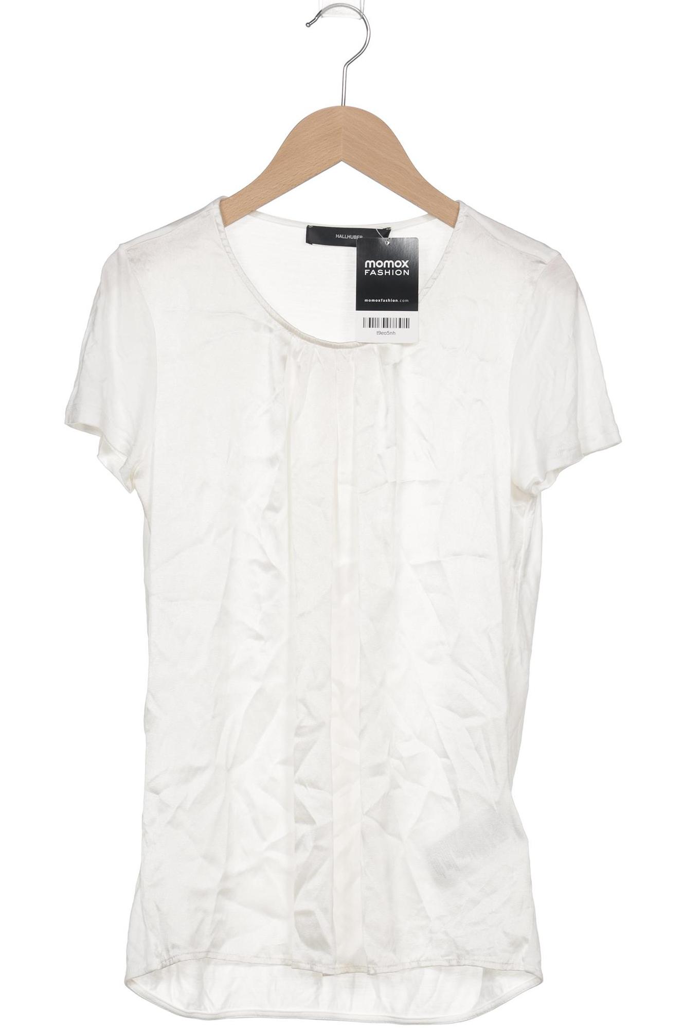 

Hallhuber Damen T-Shirt, weiß, Gr. 34
