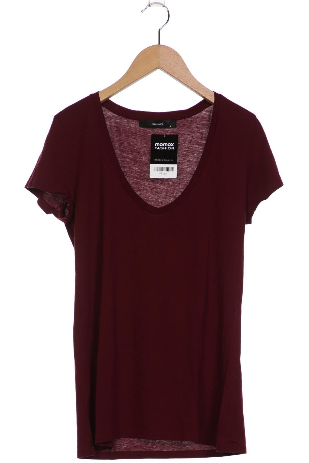 

Hallhuber Damen T-Shirt, bordeaux, Gr. 36