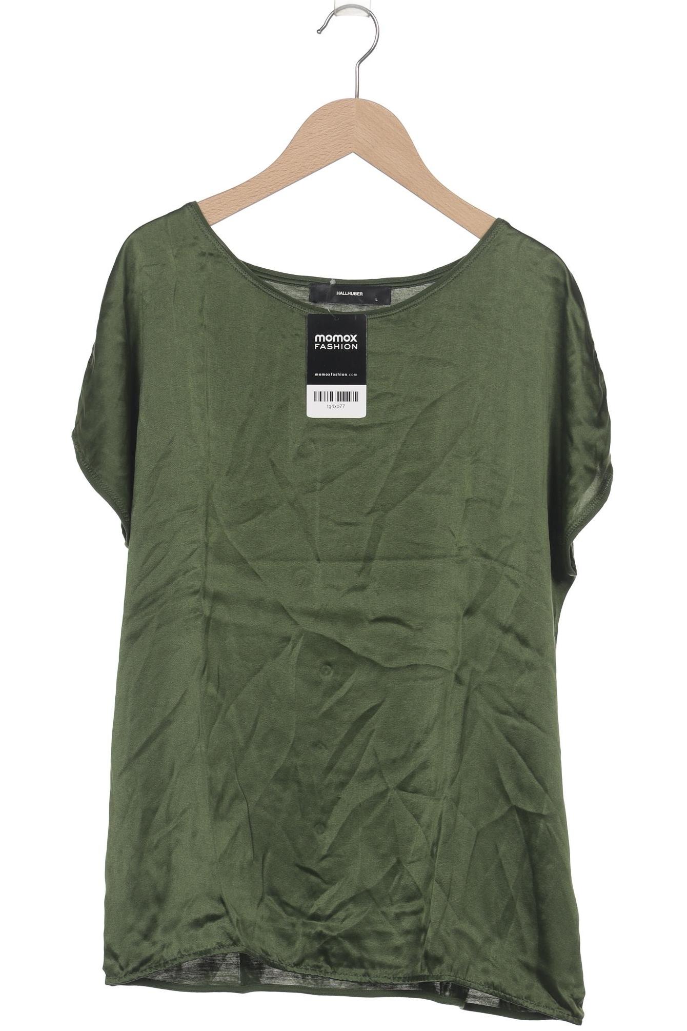 

Hallhuber Damen T-Shirt, grün, Gr. 42