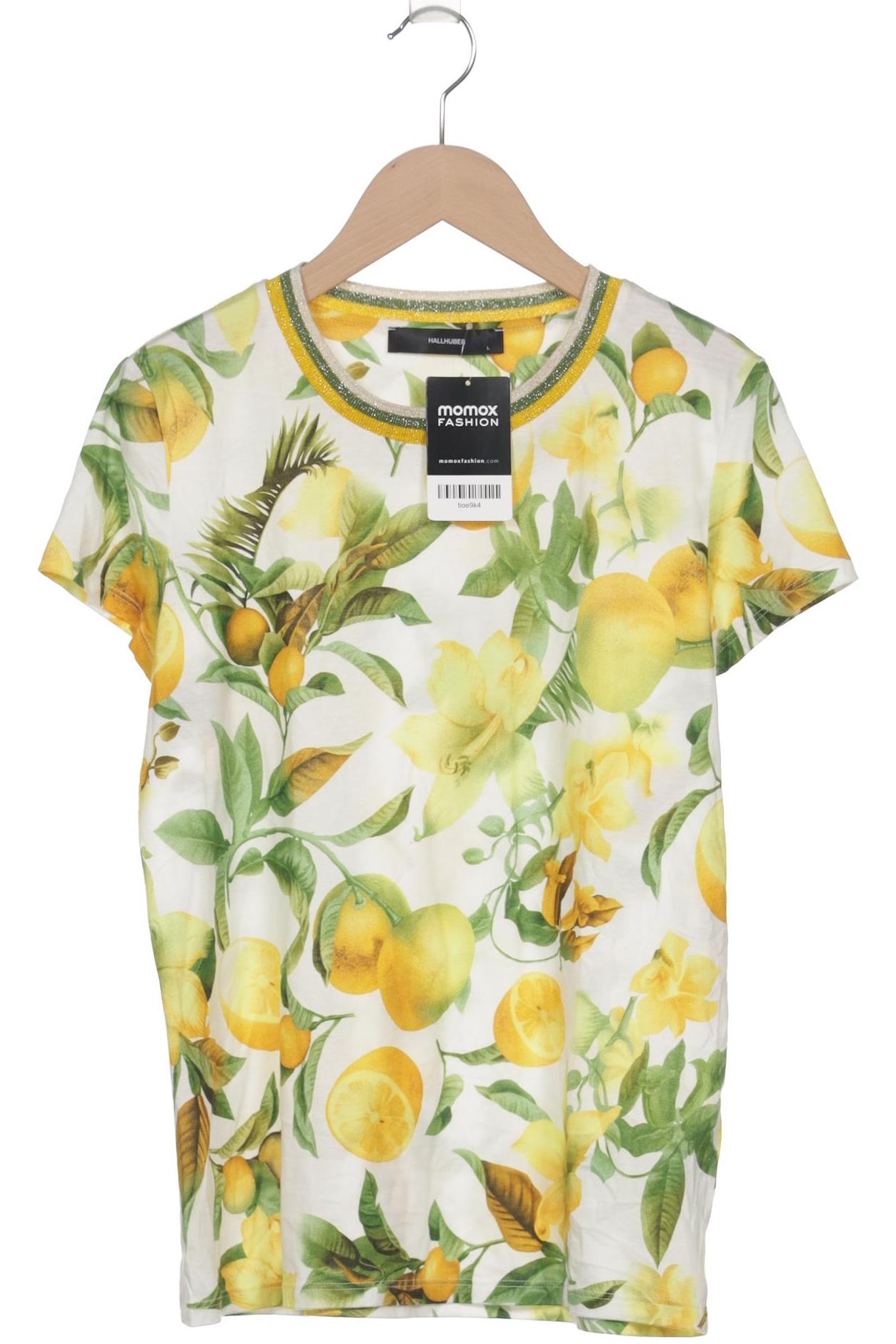 

Hallhuber Damen T-Shirt, gelb, Gr. 42