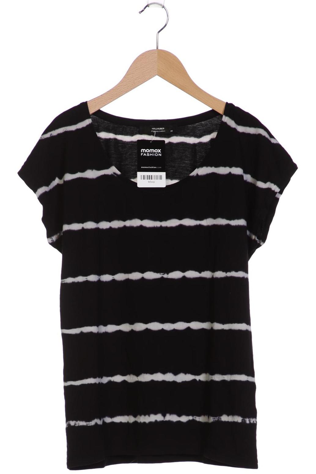 

Hallhuber Damen T-Shirt, schwarz, Gr. 34