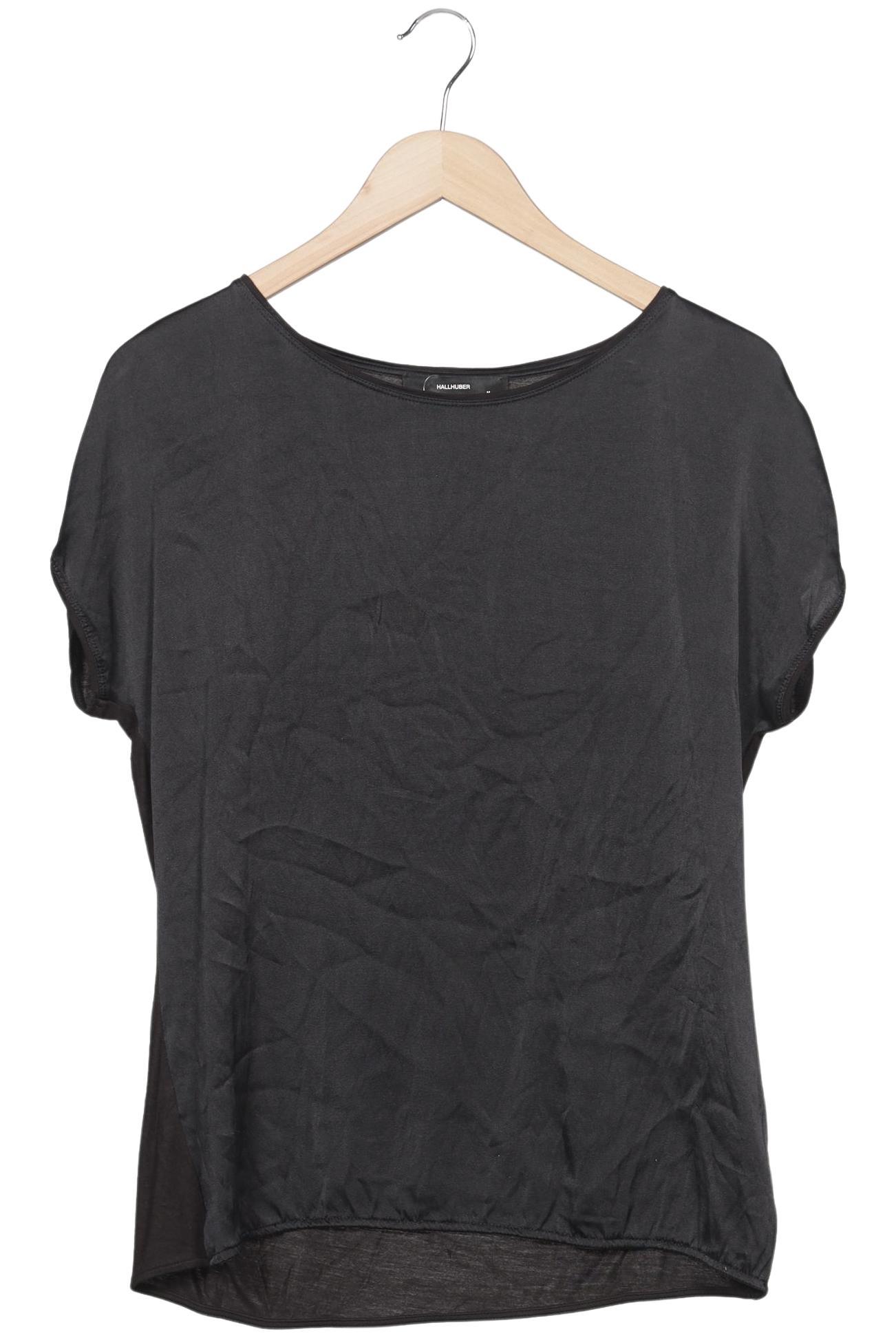 

Hallhuber Damen T-Shirt, schwarz, Gr. 38