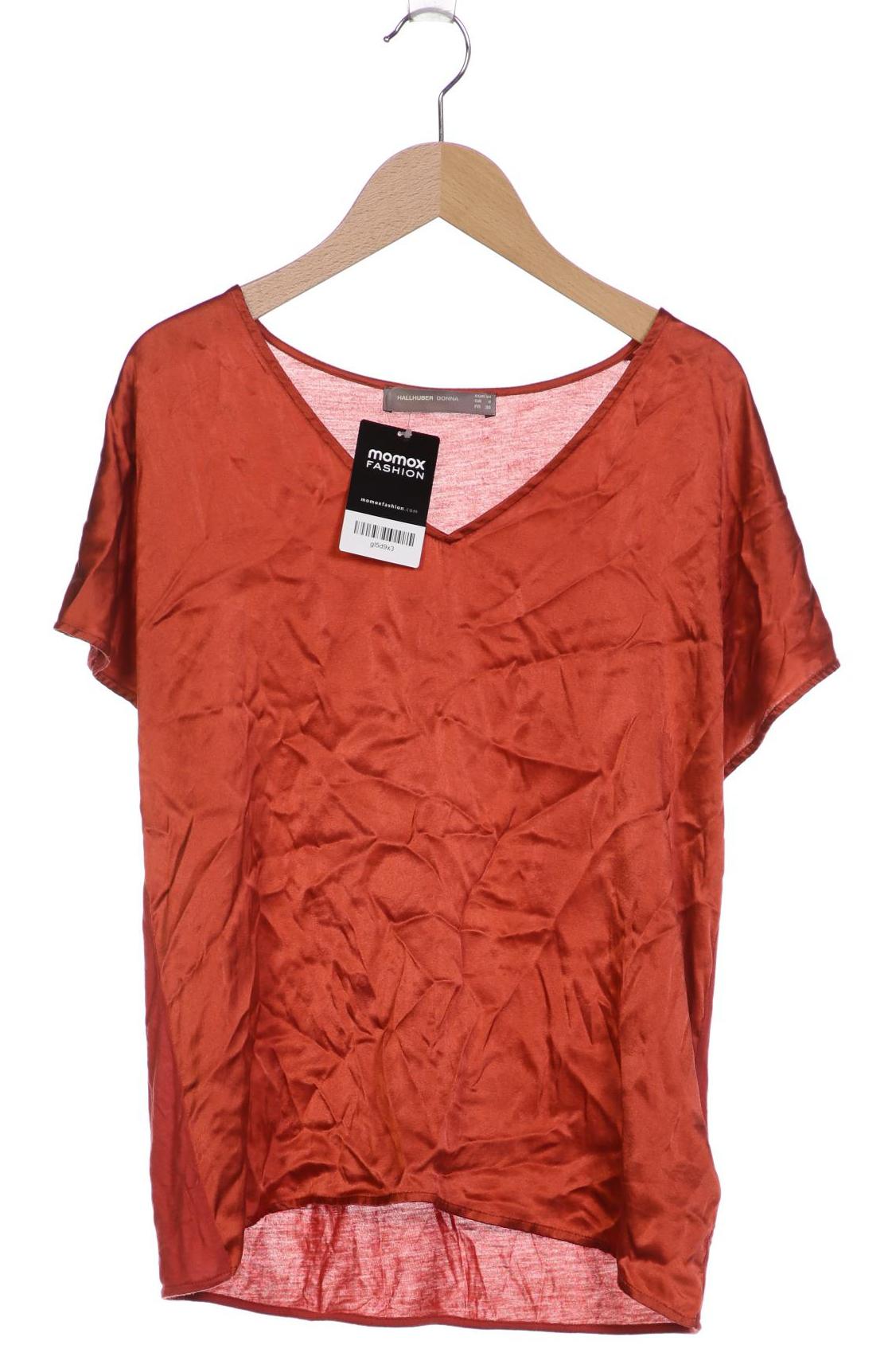 

Hallhuber Damen T-Shirt, rot, Gr. 34