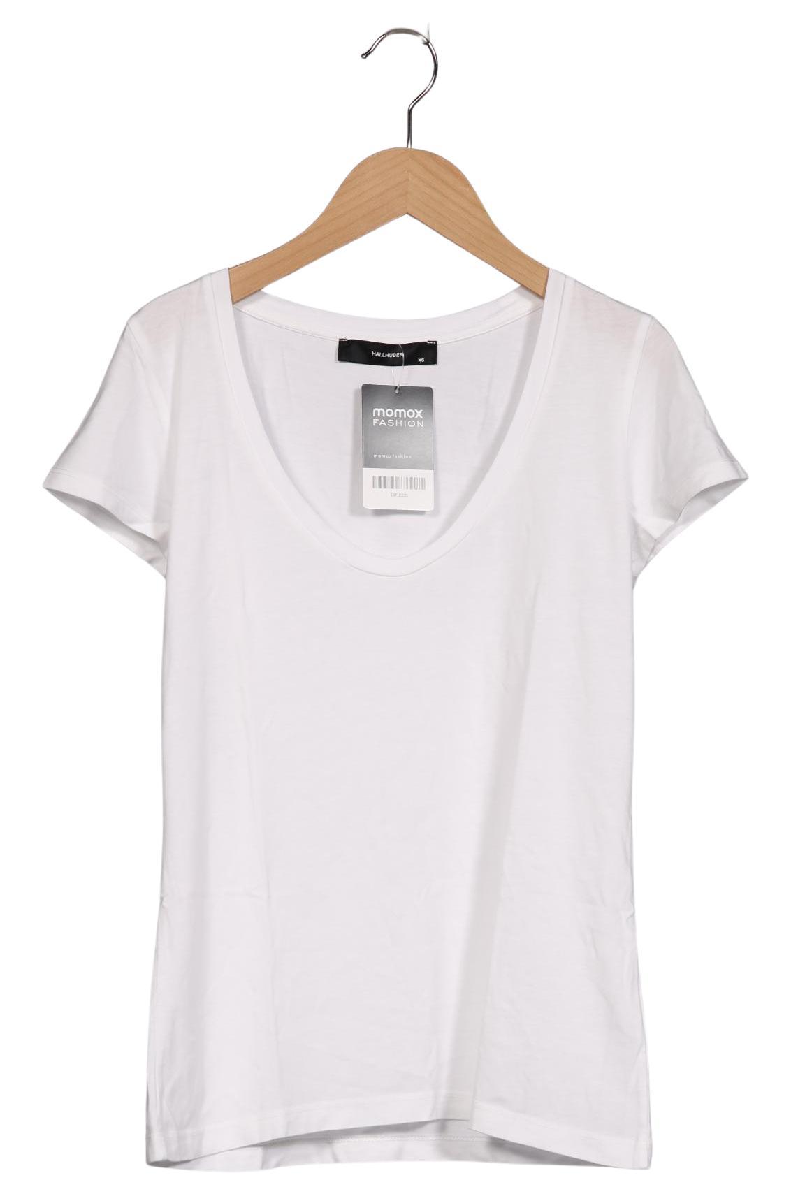 

Hallhuber Damen T-Shirt, weiß, Gr. 34