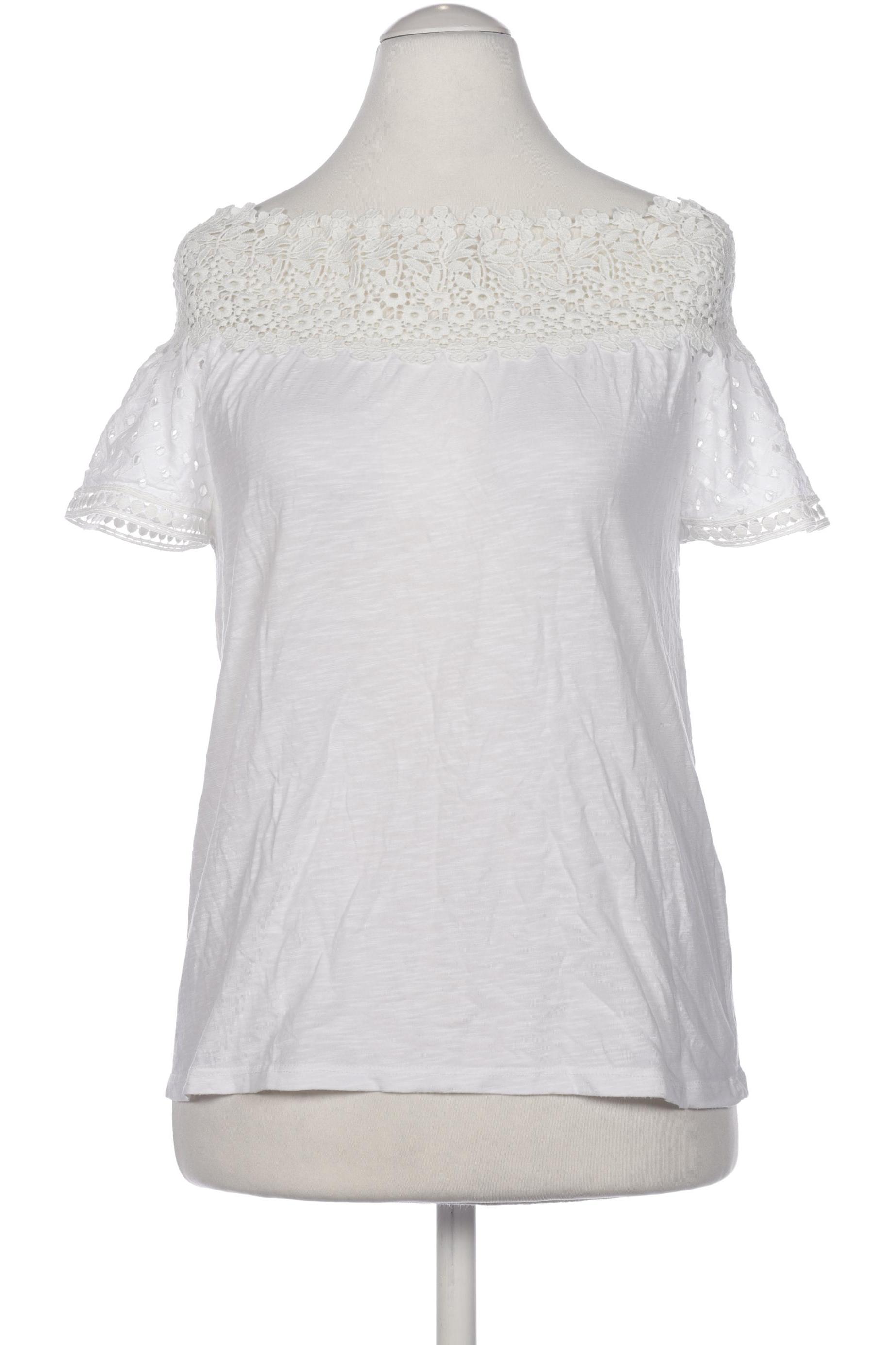 

Hallhuber Damen T-Shirt, weiß, Gr. 34