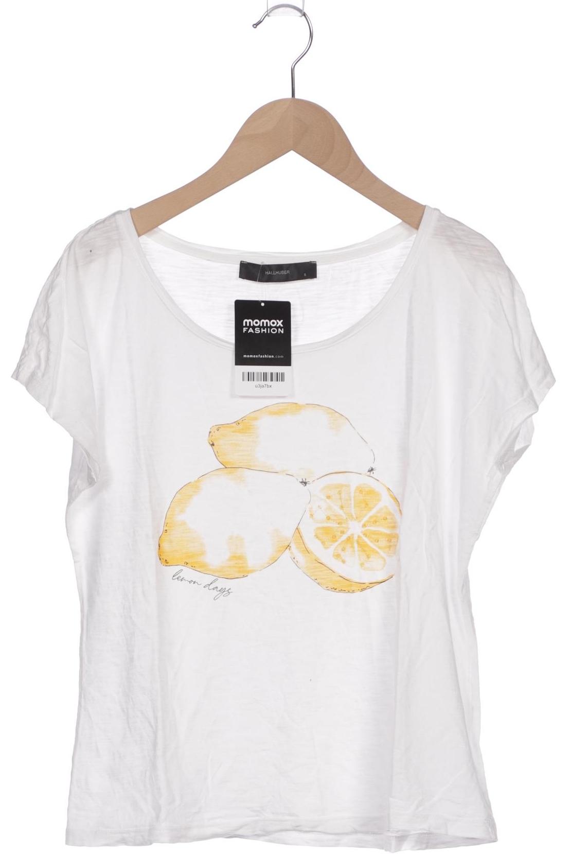 

Hallhuber Damen T-Shirt, weiß, Gr. 36