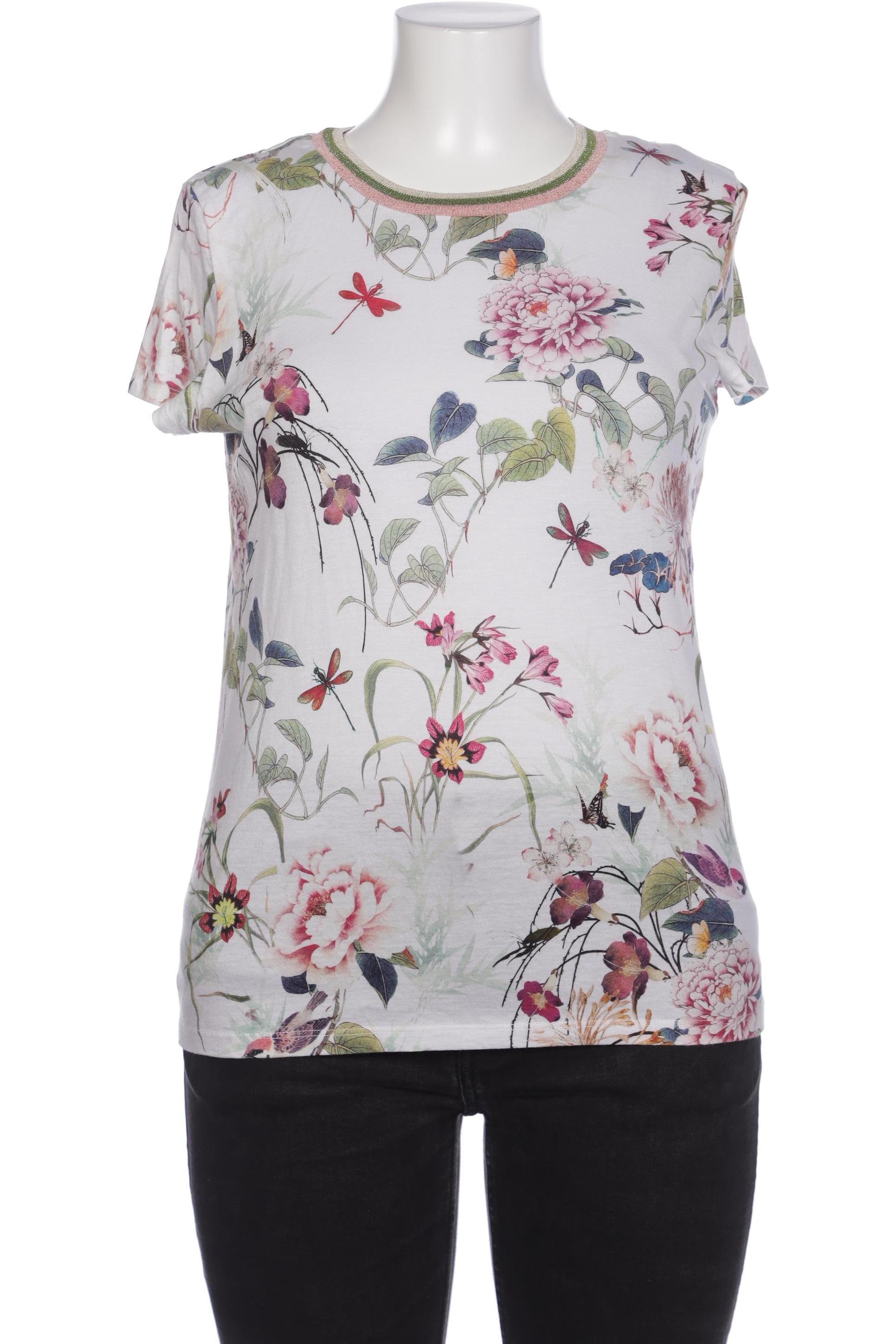 

Hallhuber Damen T-Shirt, weiß, Gr. 42