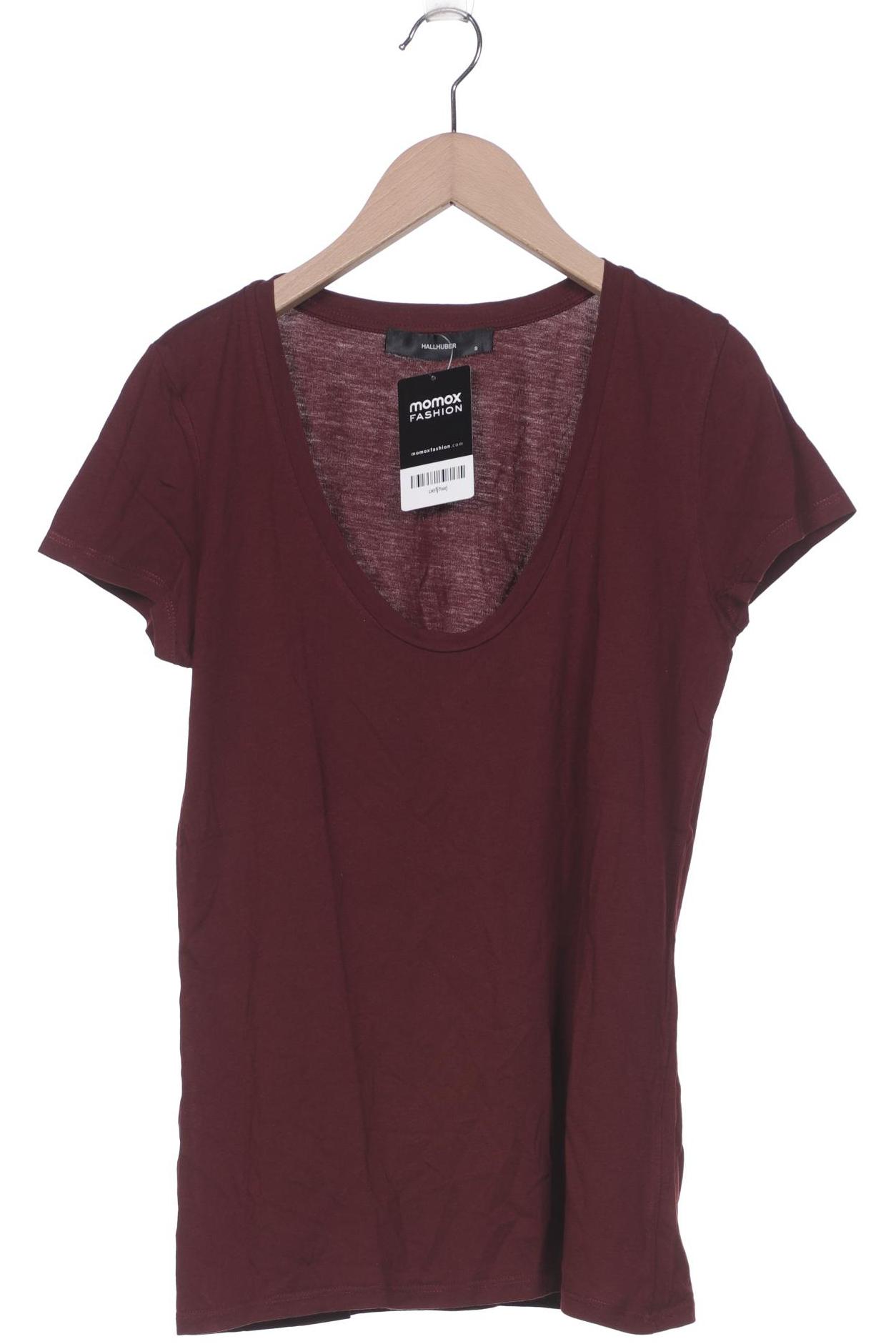 

Hallhuber Damen T-Shirt, bordeaux, Gr. 36