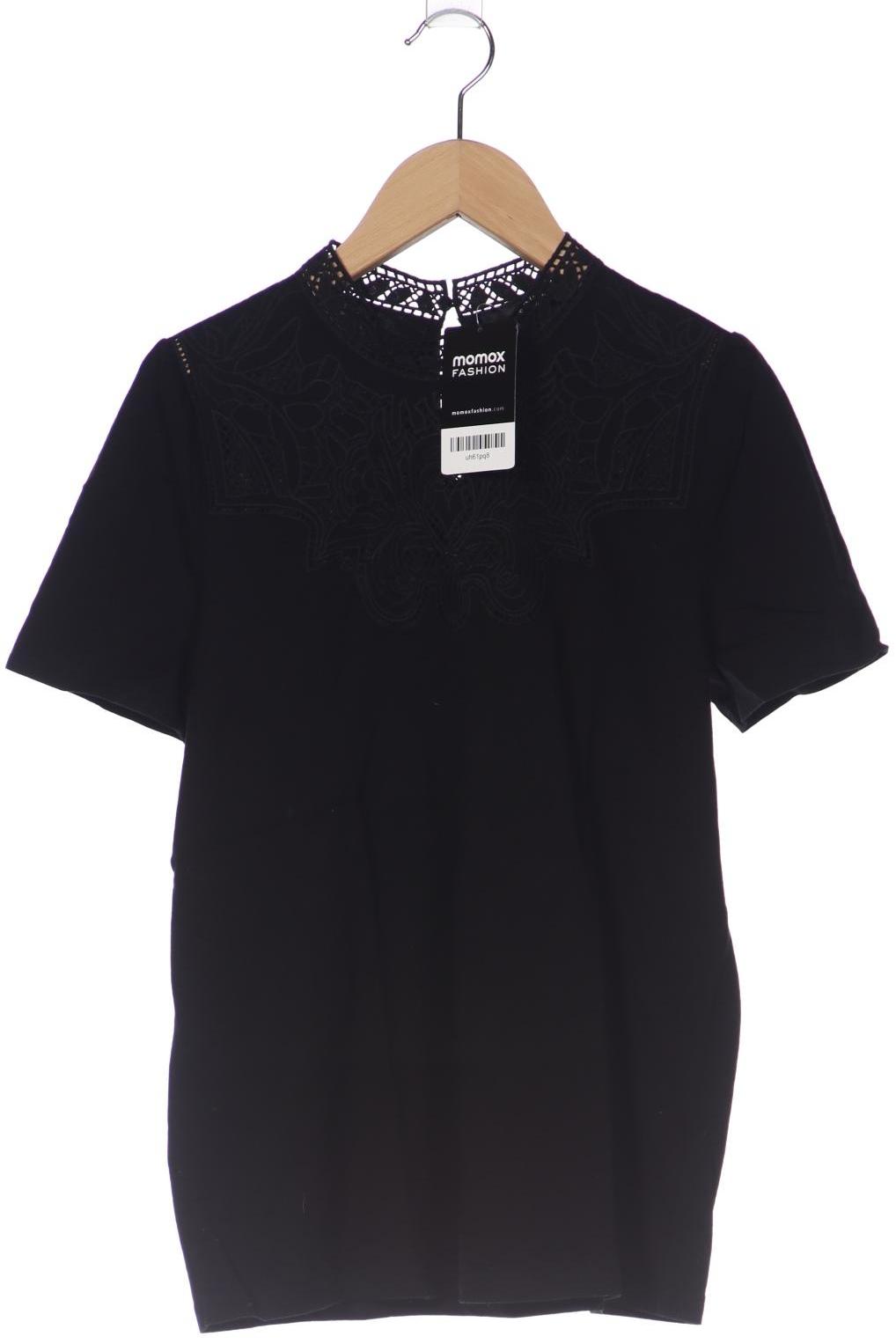 

Hallhuber Damen T-Shirt, schwarz, Gr. 36