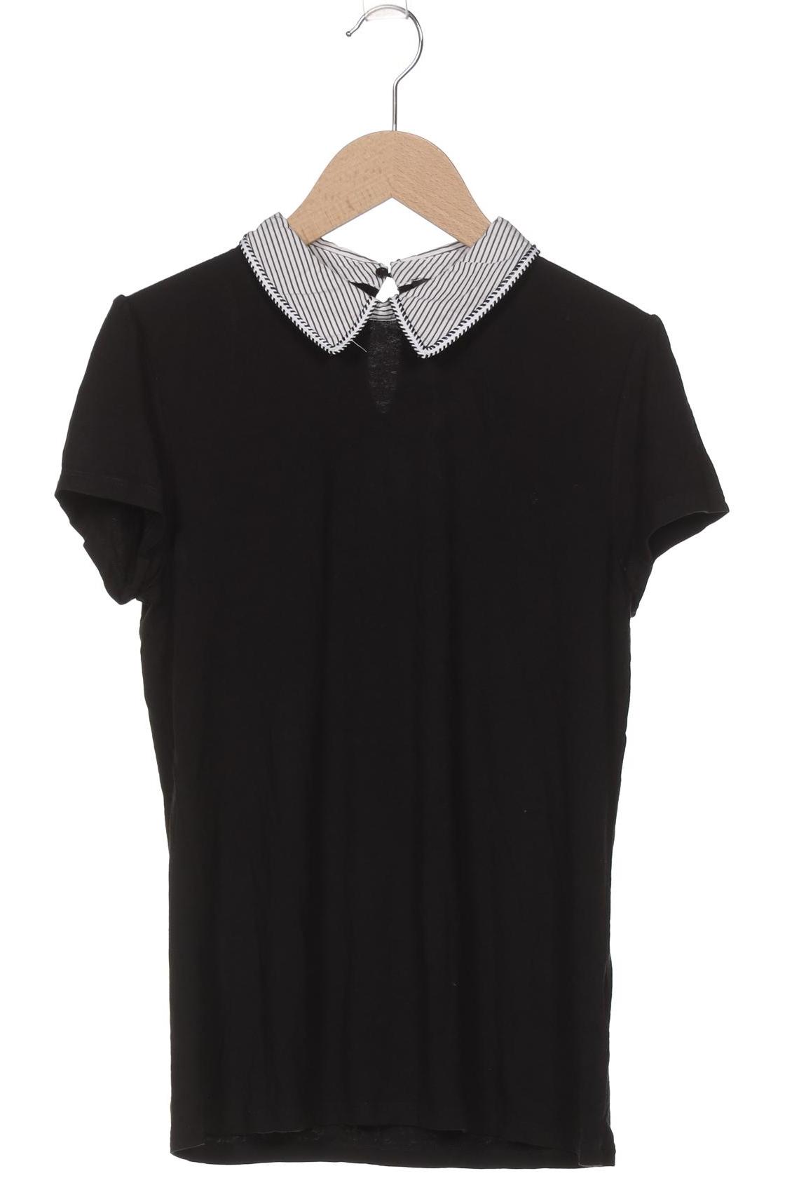 

Hallhuber Damen T-Shirt, schwarz, Gr. 36