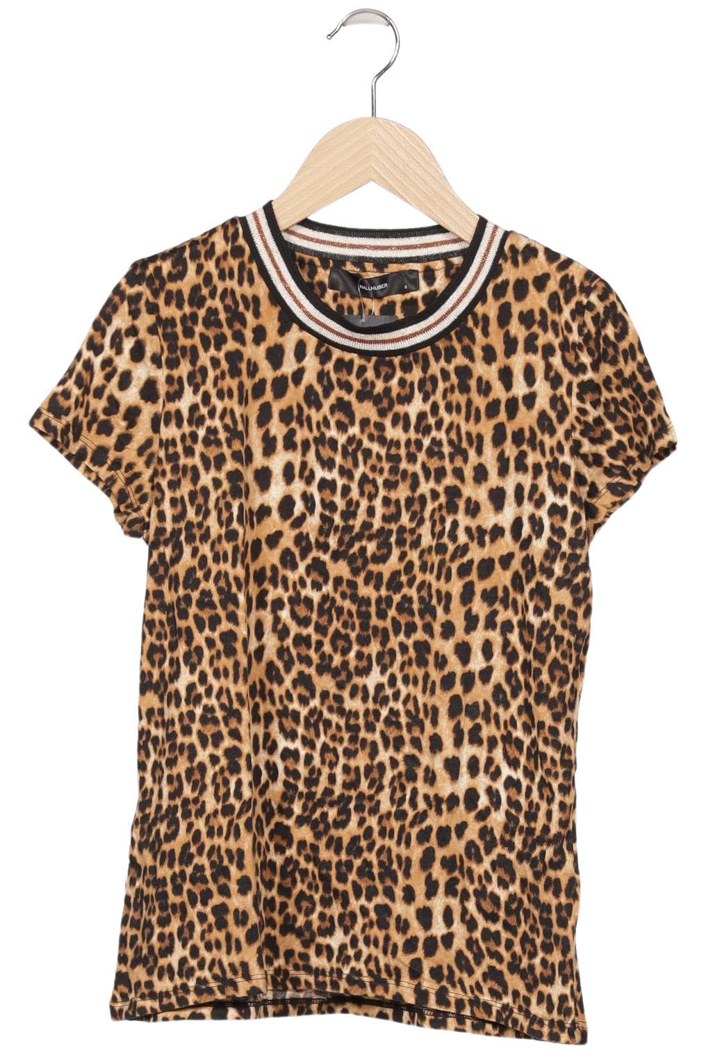 

Hallhuber Damen T-Shirt, braun, Gr. 36