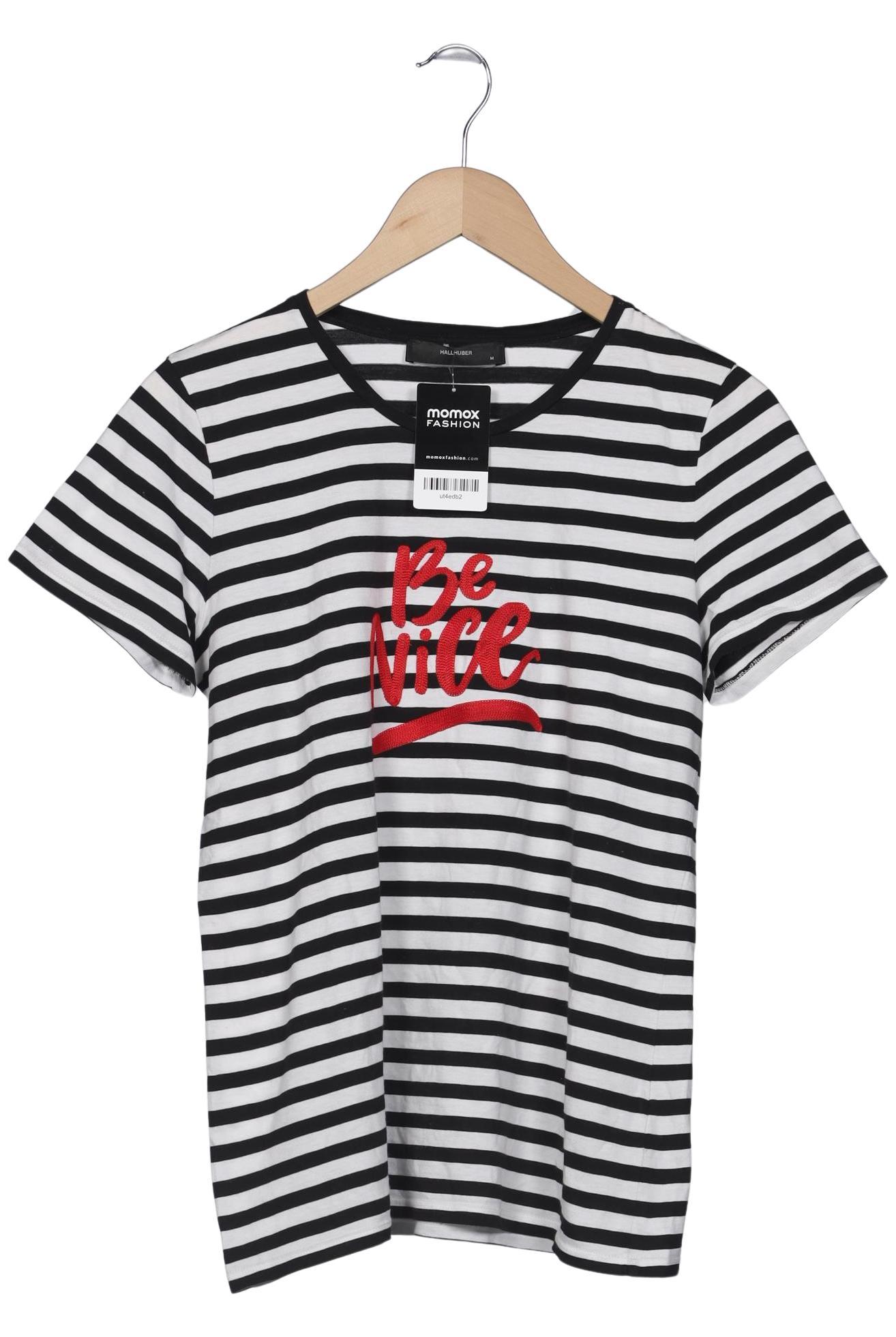 

Hallhuber Damen T-Shirt, schwarz, Gr. 38