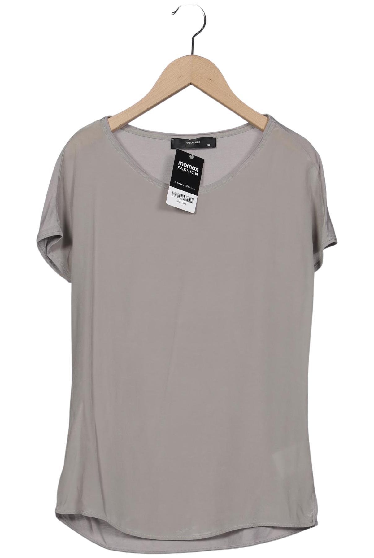 

Hallhuber Damen T-Shirt, grau, Gr. 34
