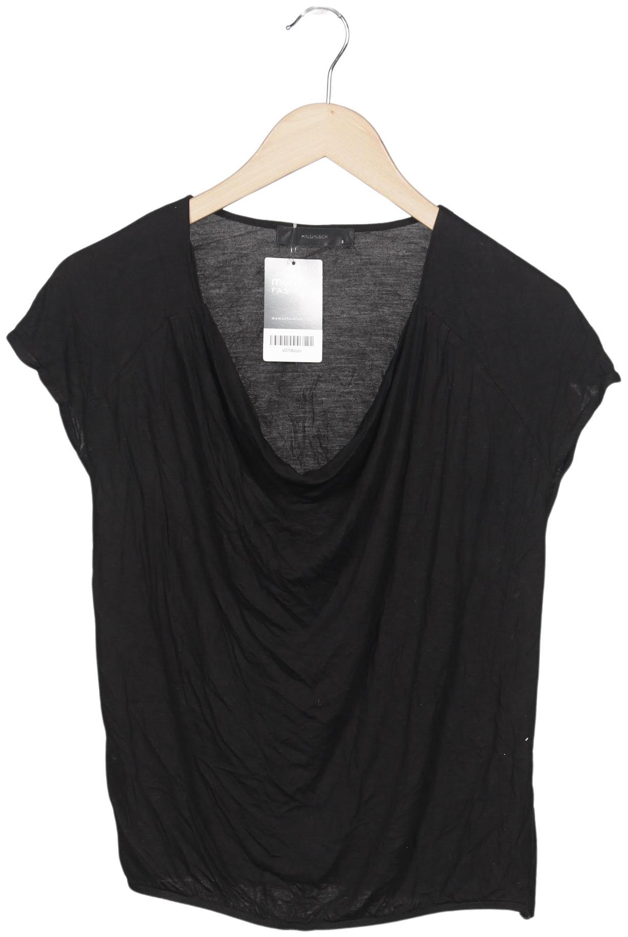 

Hallhuber Damen T-Shirt, schwarz, Gr. 36