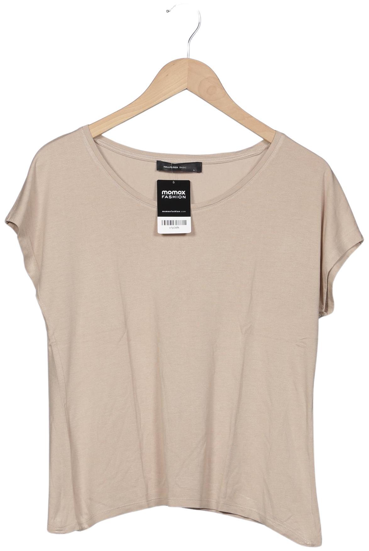 

Hallhuber Damen T-Shirt, beige, Gr. 42