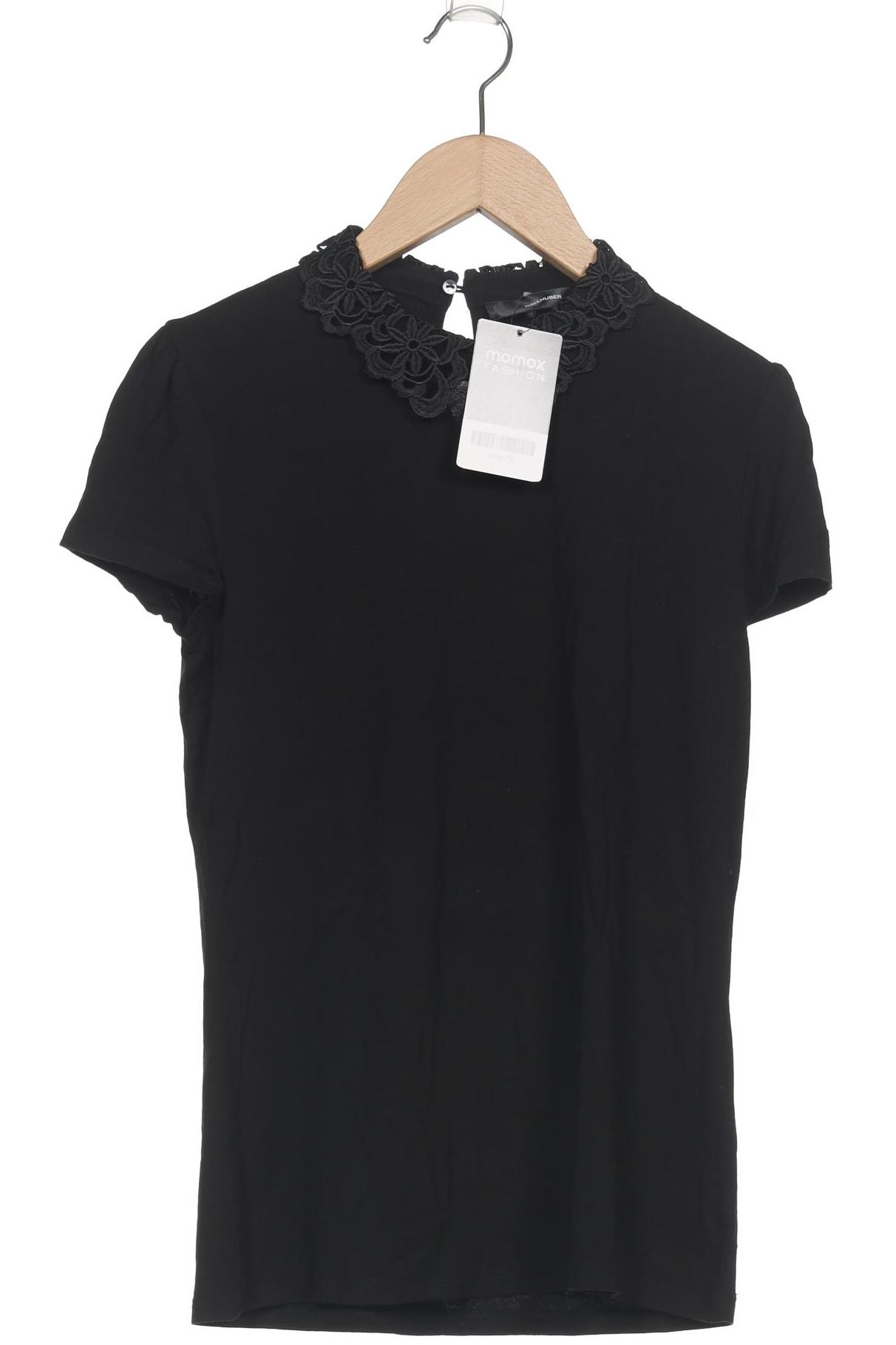 

Hallhuber Damen T-Shirt, schwarz, Gr. 34