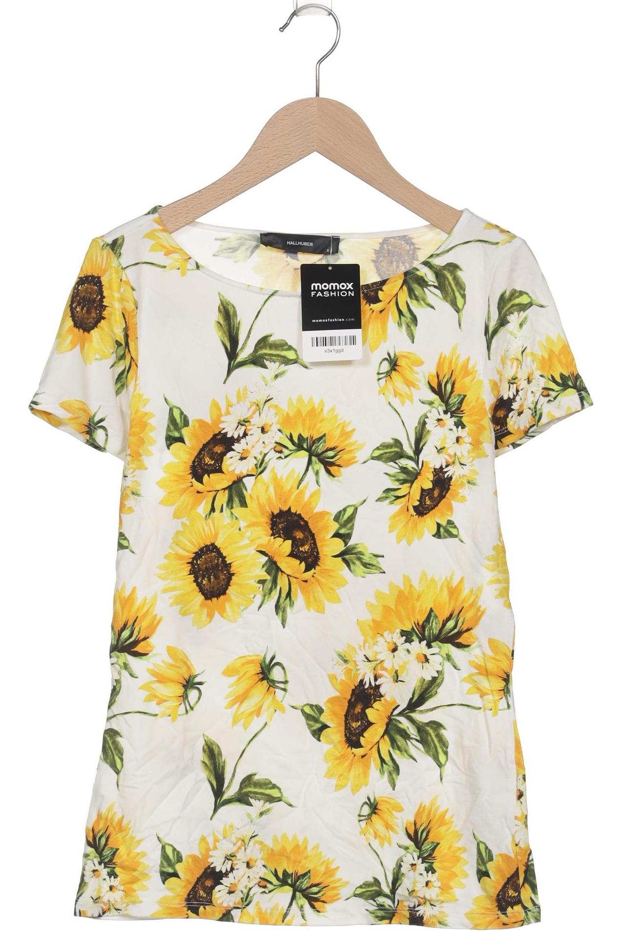 

Hallhuber Damen T-Shirt, weiß, Gr. 36