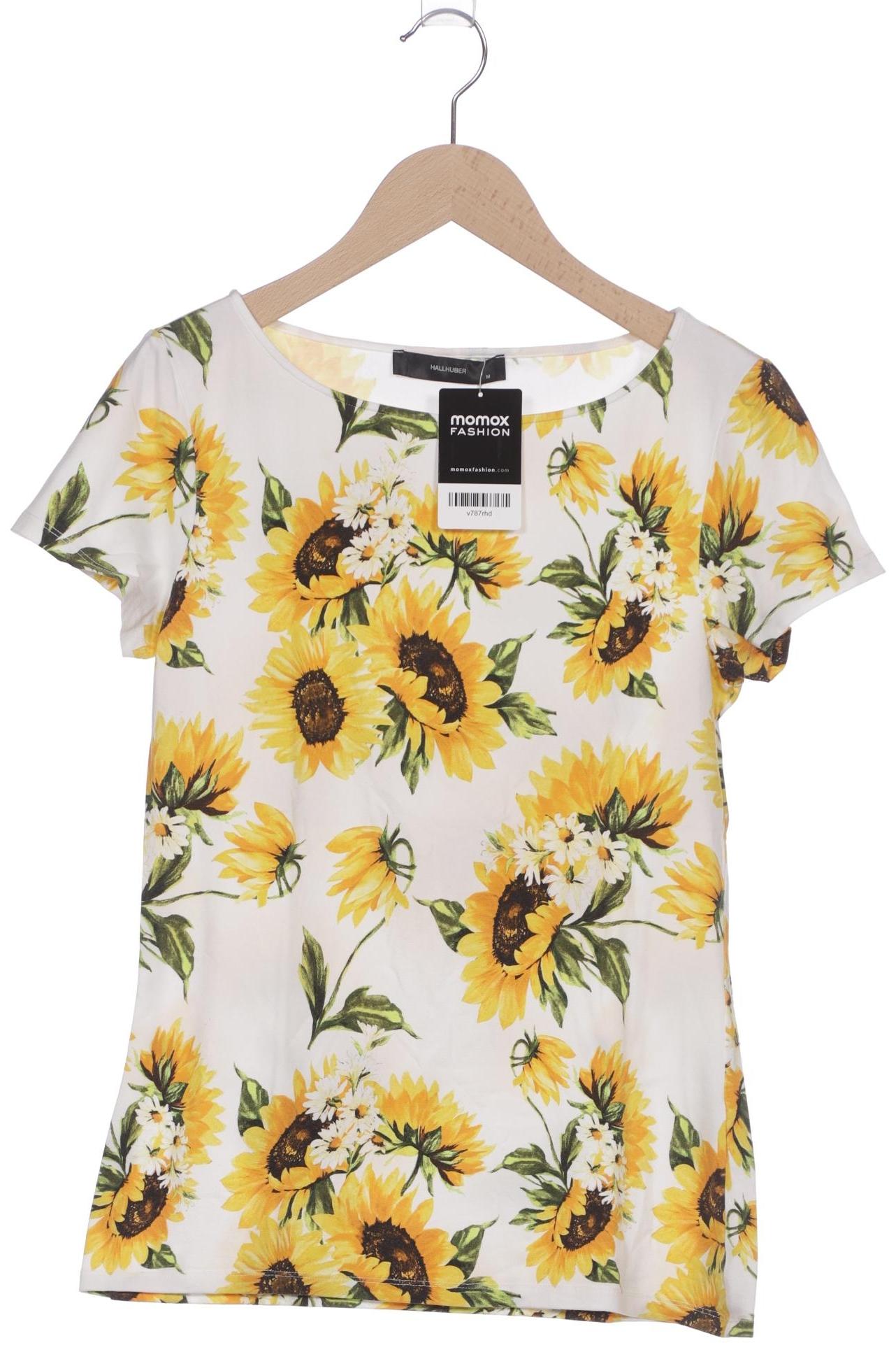 

Hallhuber Damen T-Shirt, gelb, Gr. 38