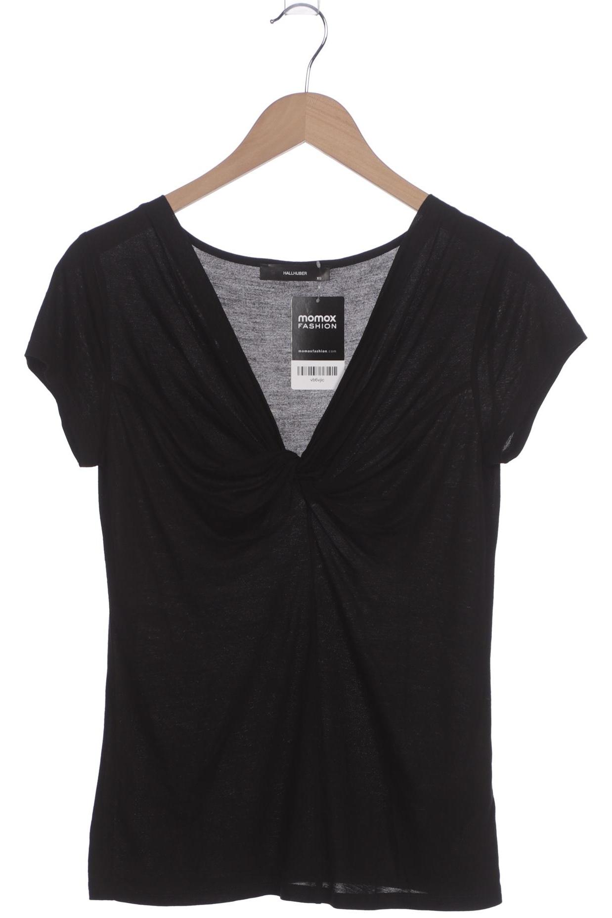 

Hallhuber Damen T-Shirt, schwarz, Gr. 34
