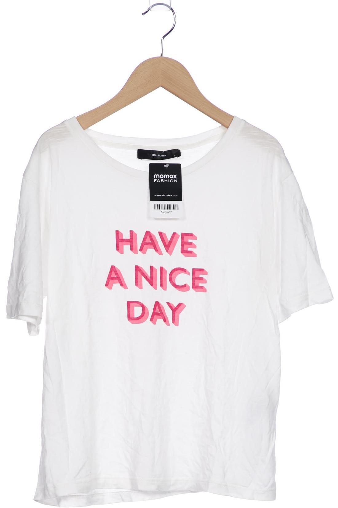 

Hallhuber Damen T-Shirt, weiß, Gr. 36