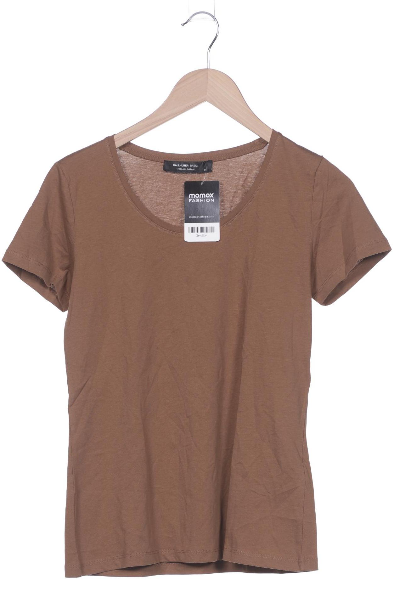 

Hallhuber Damen T-Shirt, braun, Gr. 38