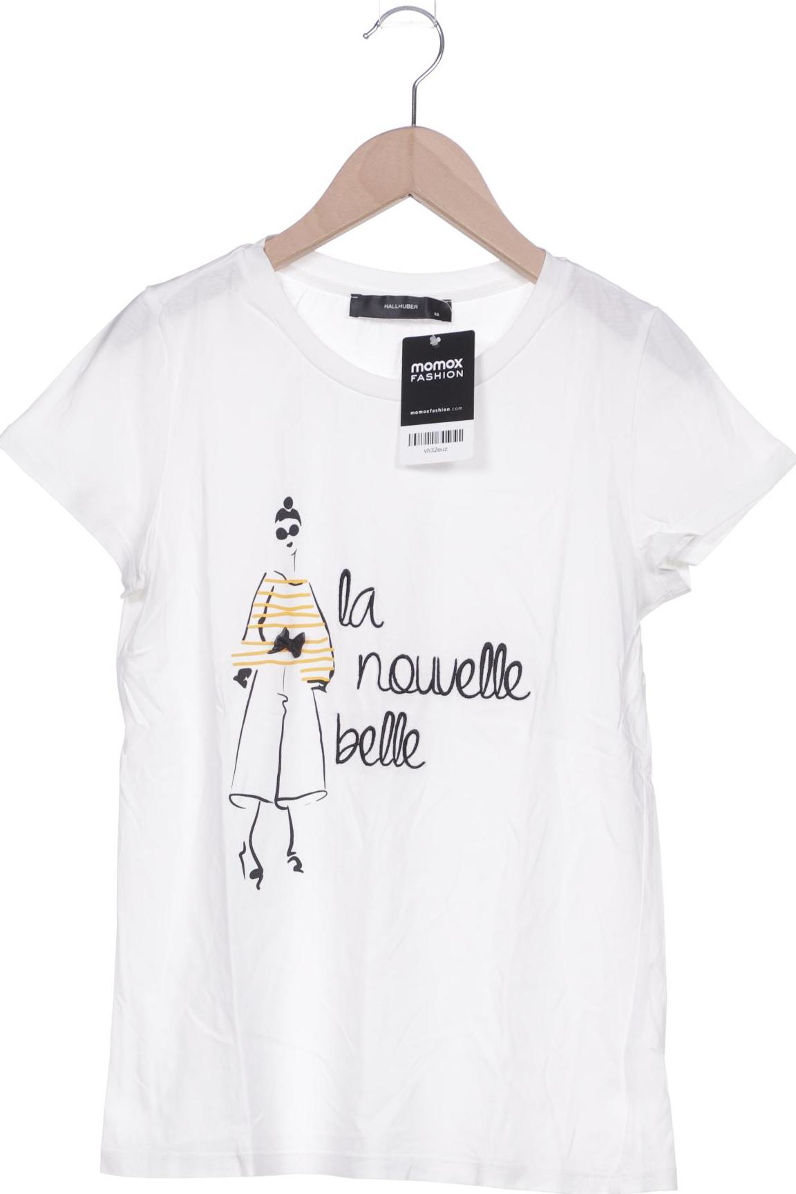 

Hallhuber Damen T-Shirt, weiß, Gr. 34