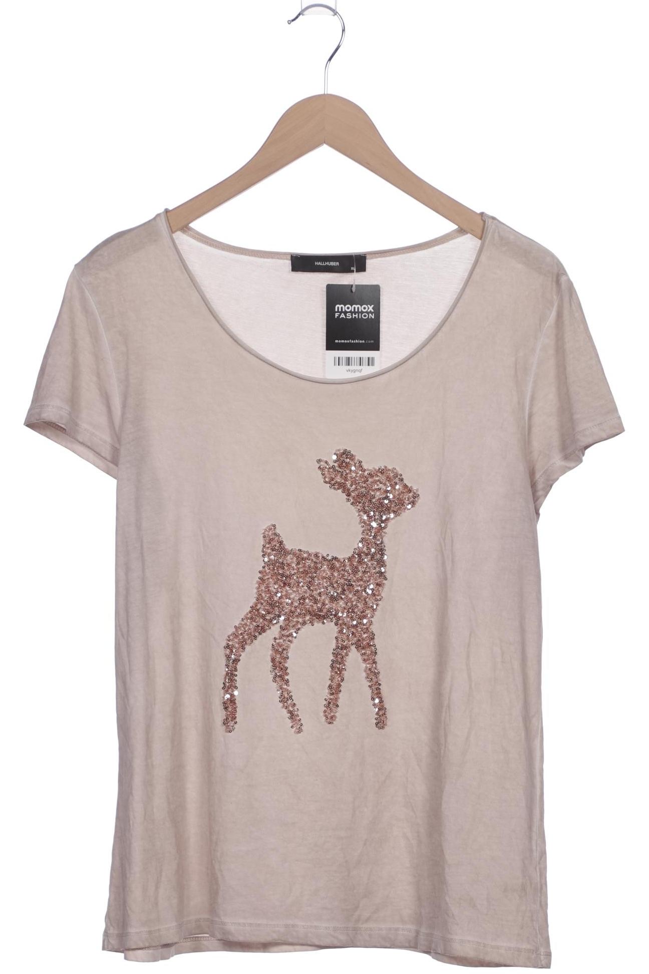 

Hallhuber Damen T-Shirt, beige, Gr. 44