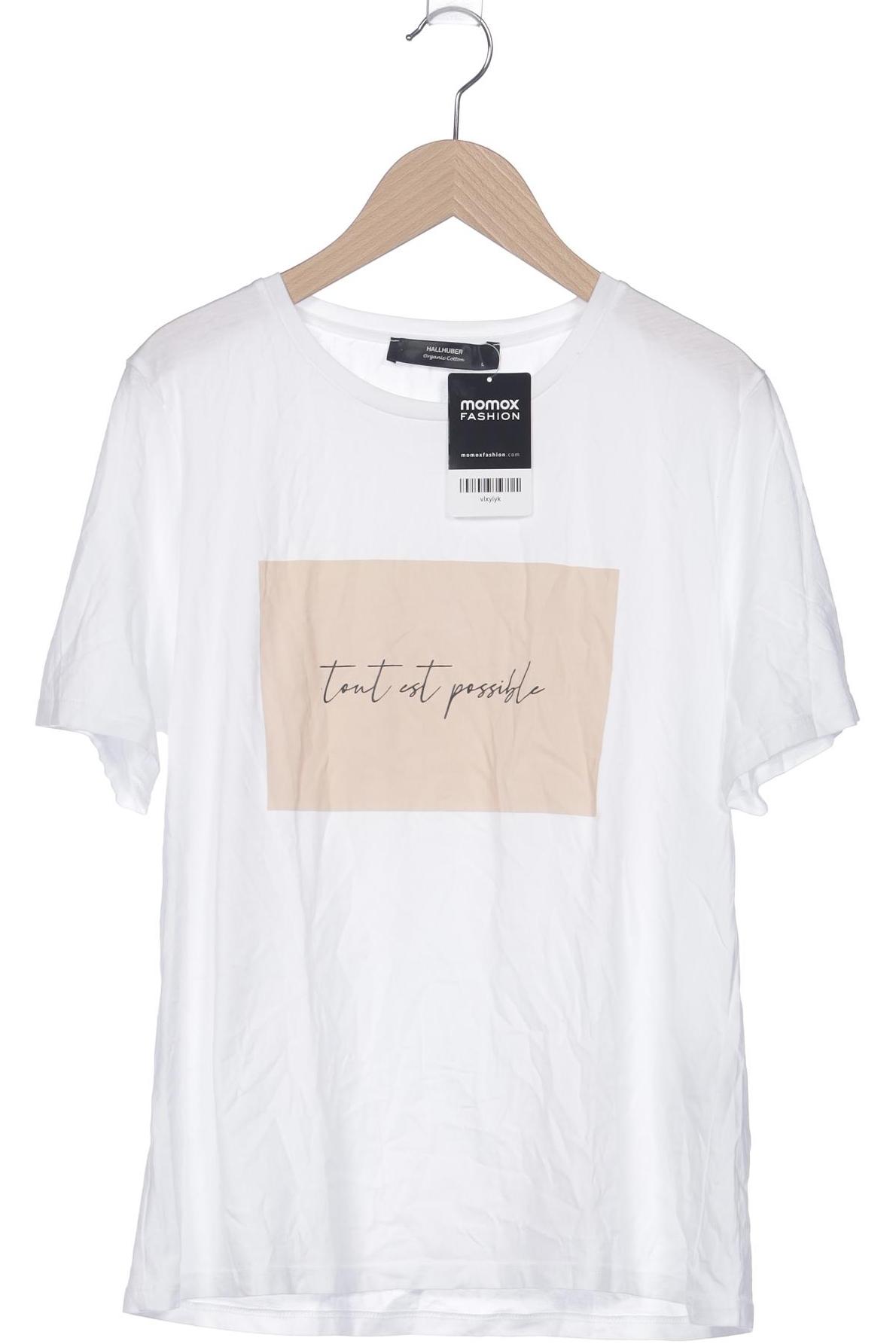 

Hallhuber Damen T-Shirt, weiß, Gr. 42