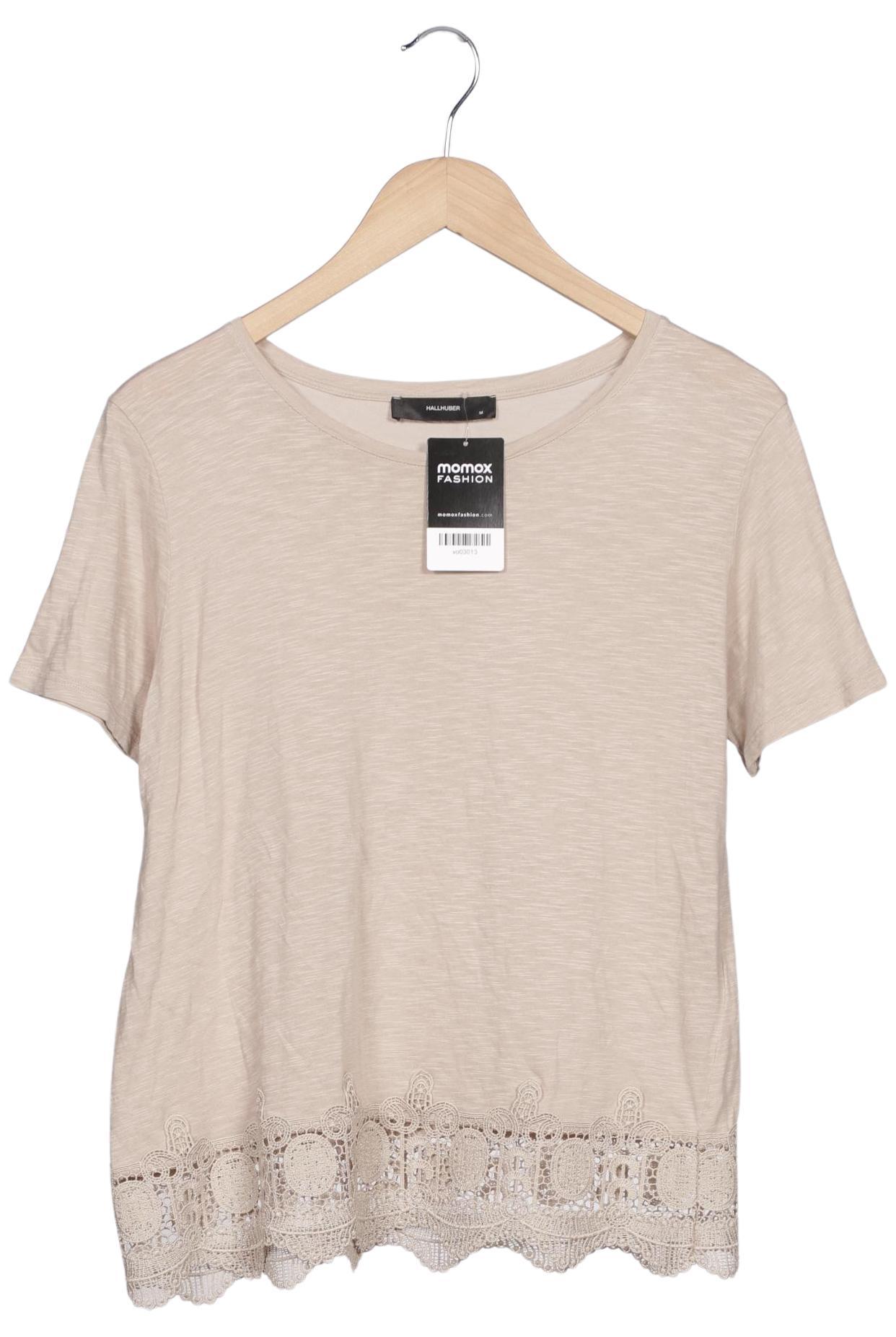 

Hallhuber Damen T-Shirt, beige, Gr. 38