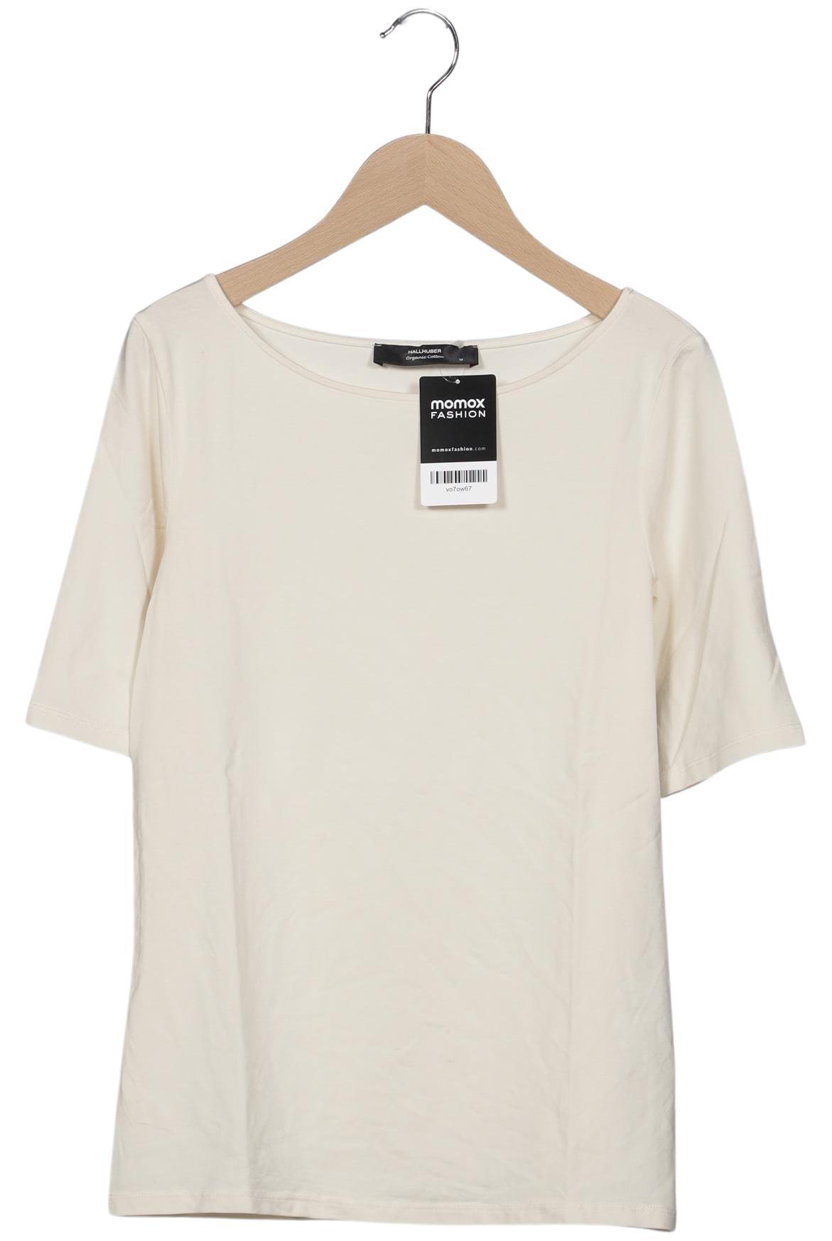 

Hallhuber Damen T-Shirt, cremeweiß, Gr. 38