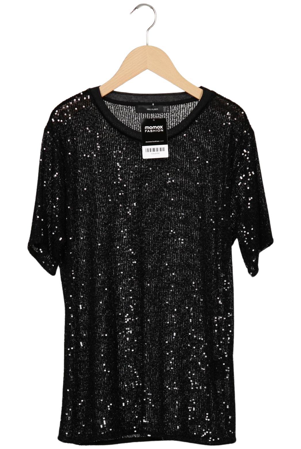 

Hallhuber Damen T-Shirt, schwarz, Gr. 34