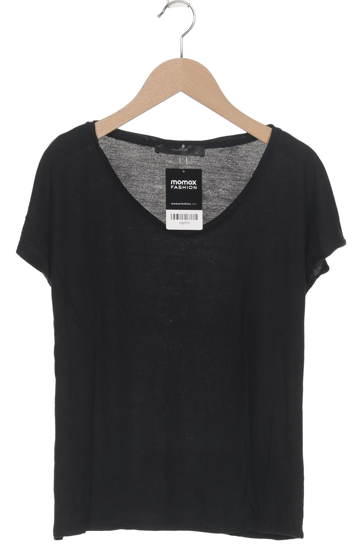 

Hallhuber Damen T-Shirt, schwarz, Gr. 34