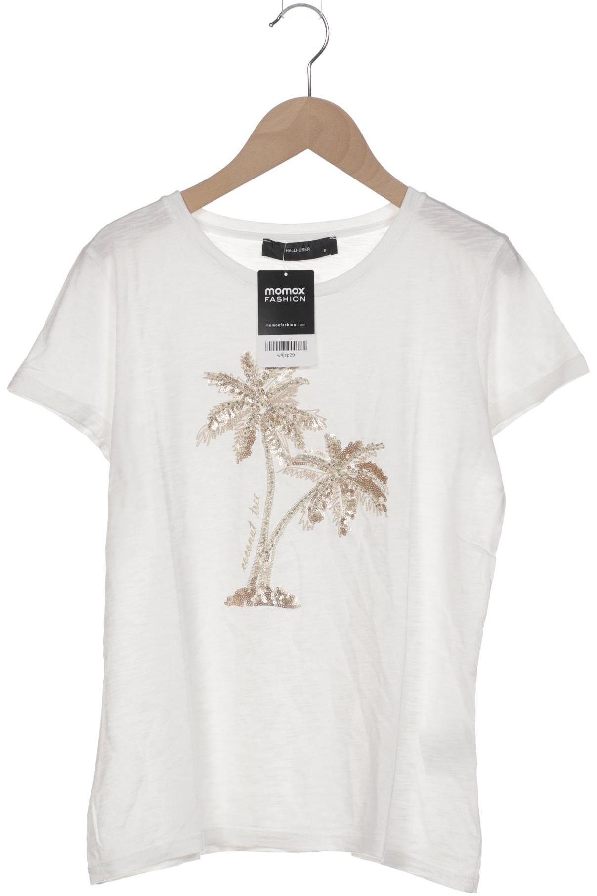 

Hallhuber Damen T-Shirt, weiß, Gr. 36