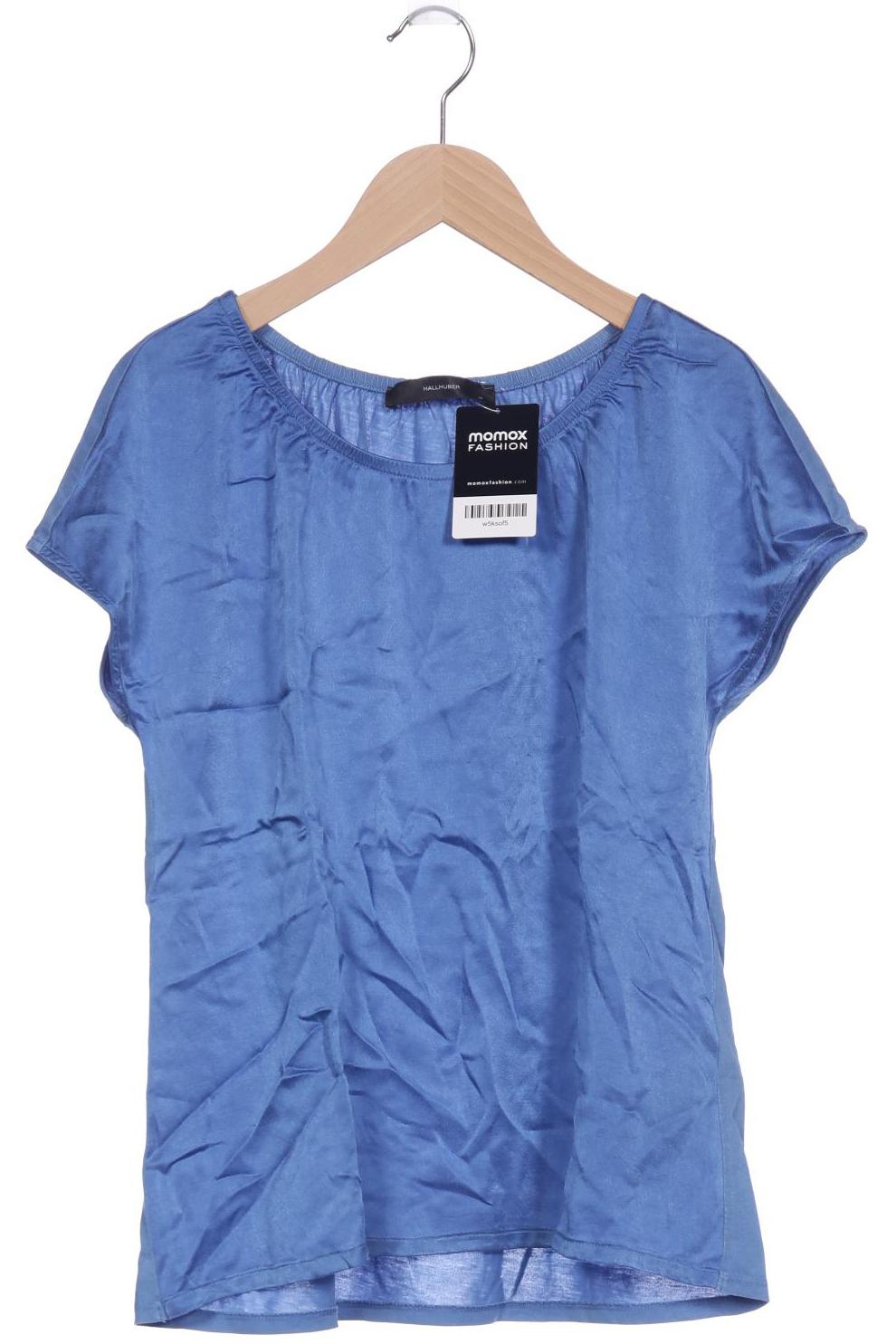 

Hallhuber Damen T-Shirt, blau, Gr. 38