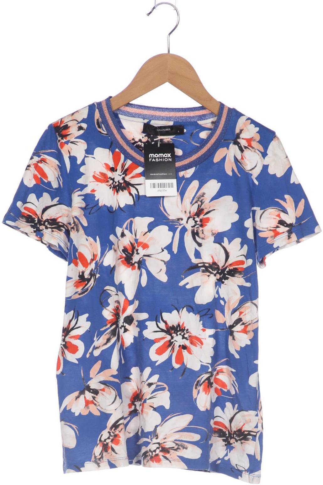 

Hallhuber Damen T-Shirt, blau, Gr. 36