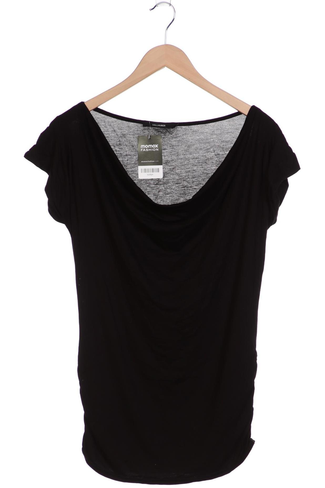 

Hallhuber Damen T-Shirt, schwarz, Gr. 38