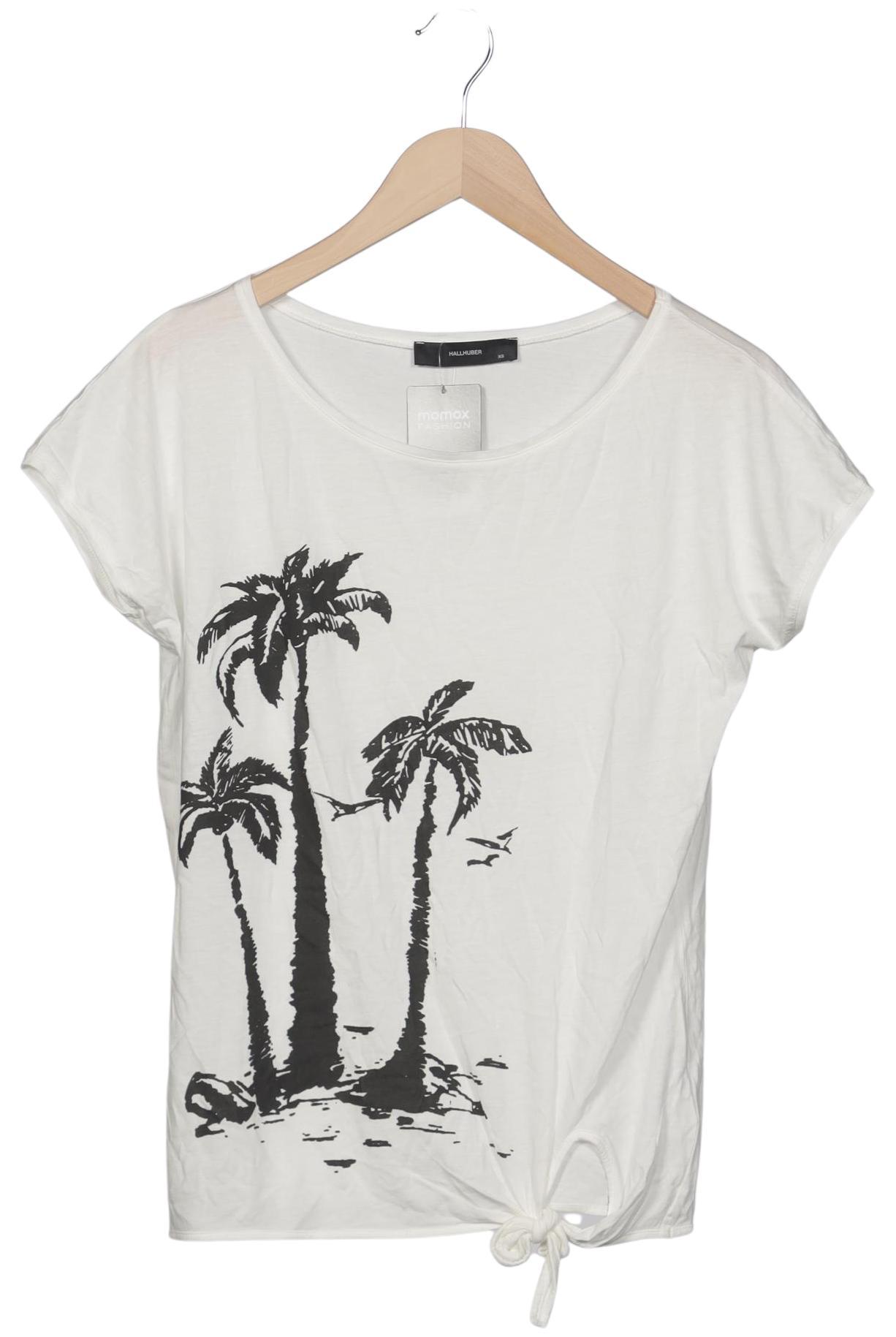 

Hallhuber Damen T-Shirt, weiß, Gr. 34