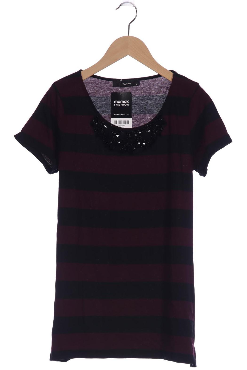 

Hallhuber Damen T-Shirt, schwarz, Gr. 36