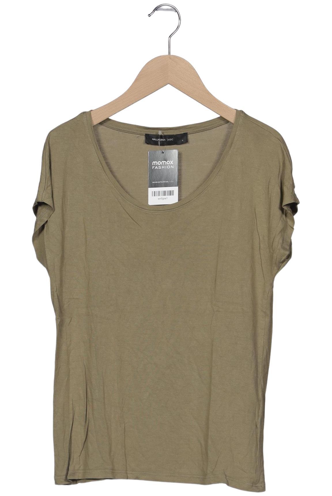 

Hallhuber Damen T-Shirt, grün, Gr. 36