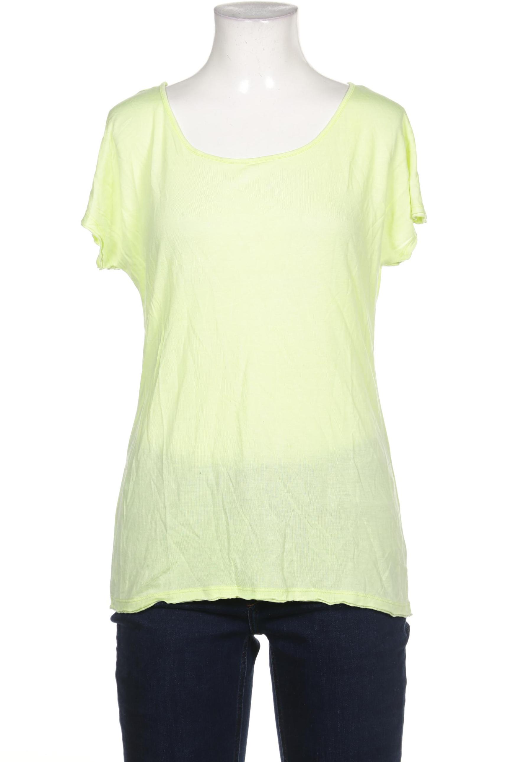 

Hallhuber Damen T-Shirt, gelb, Gr. 34