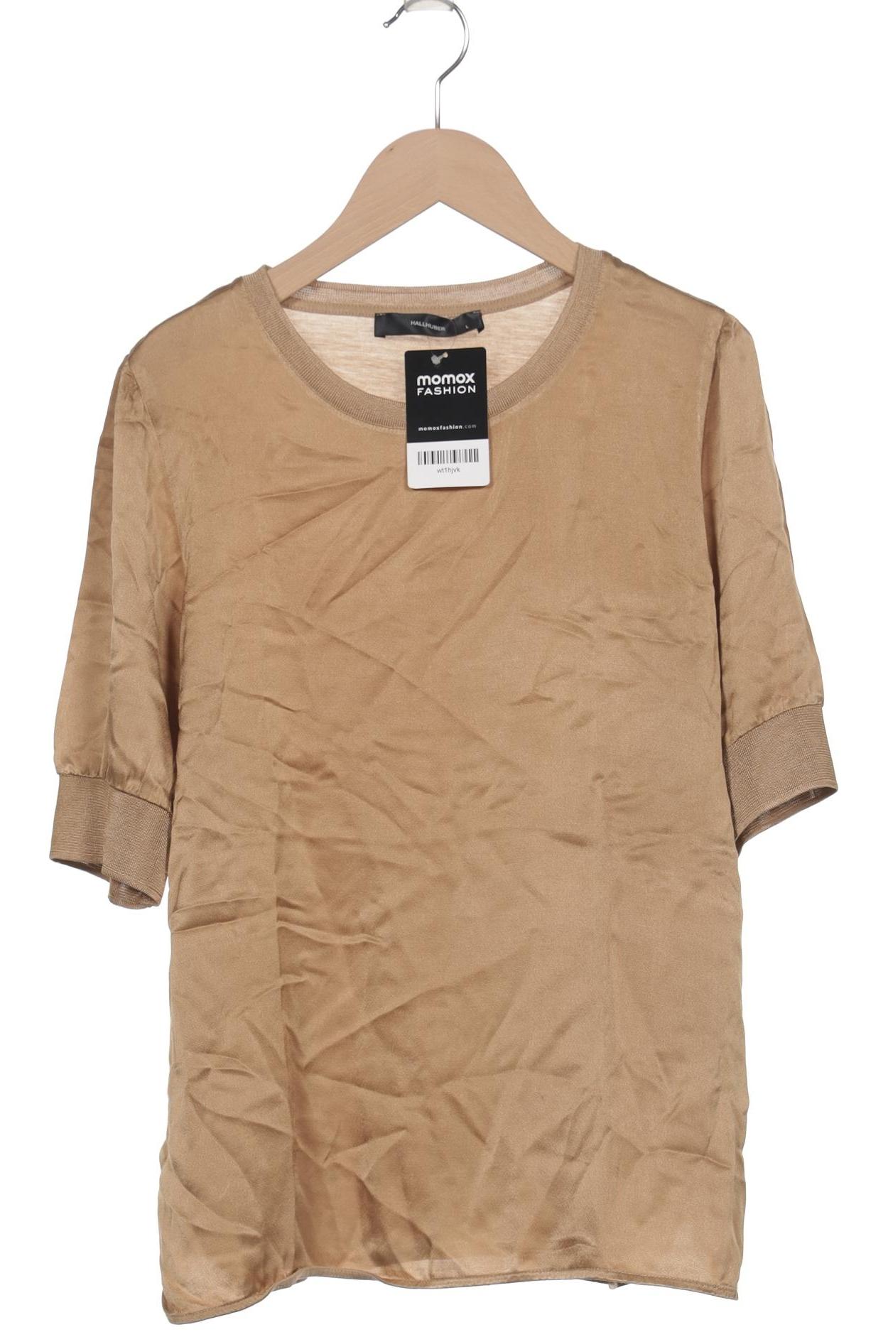 

Hallhuber Damen T-Shirt, braun, Gr. 42