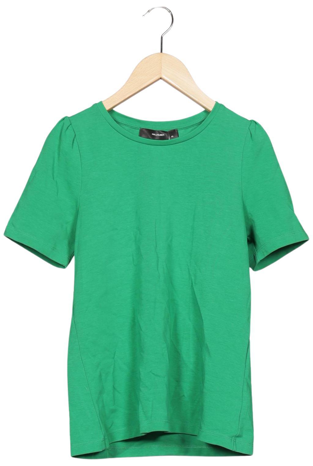 

Hallhuber Damen T-Shirt, grün, Gr. 34