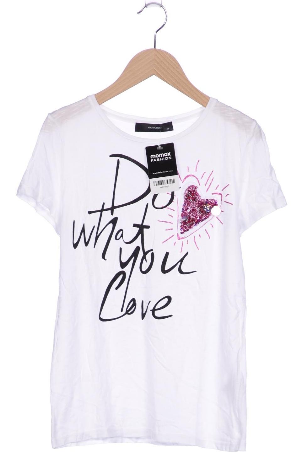 

Hallhuber Damen T-Shirt, weiß, Gr. 34