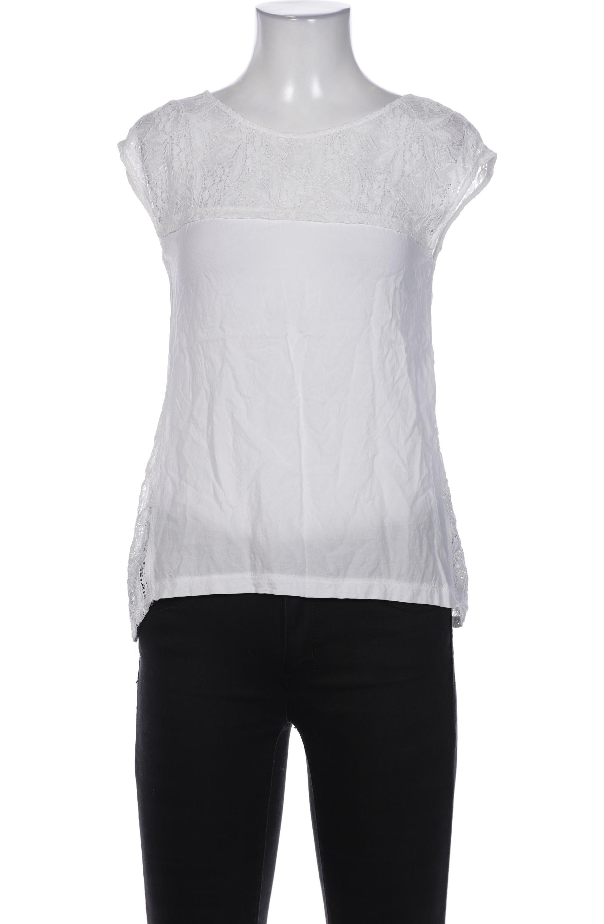 

Hallhuber Damen T-Shirt, weiß, Gr. 34