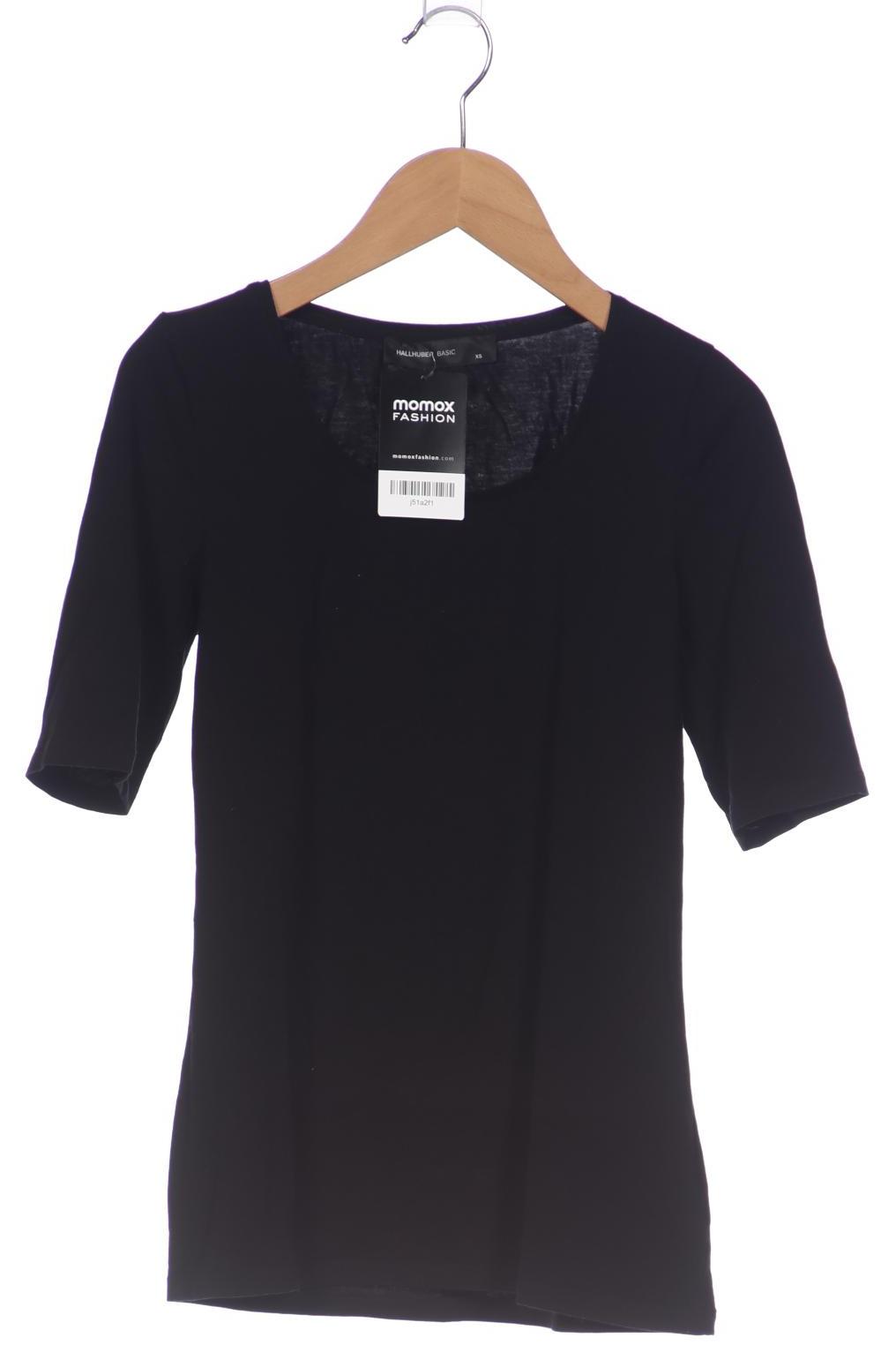 

Hallhuber Damen T-Shirt, schwarz, Gr. 34