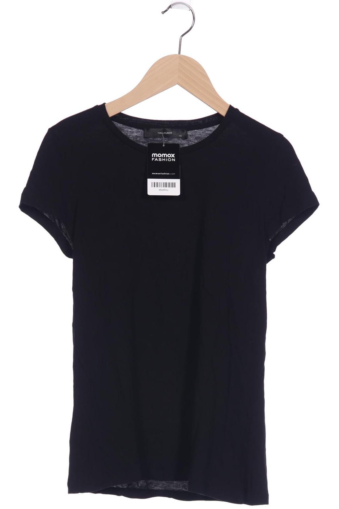 

Hallhuber Damen T-Shirt, schwarz, Gr. 34