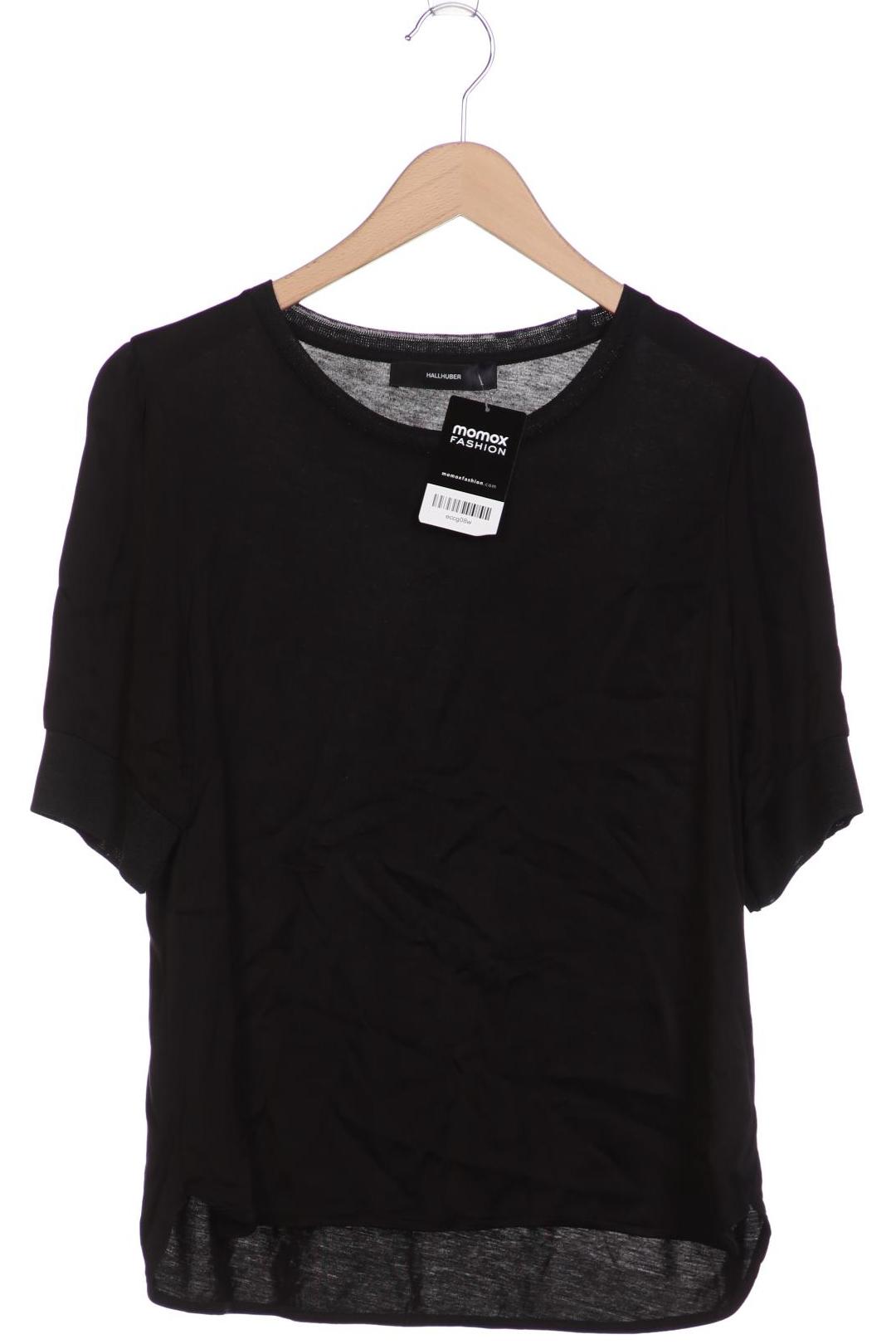 

Hallhuber Damen T-Shirt, schwarz, Gr. 42