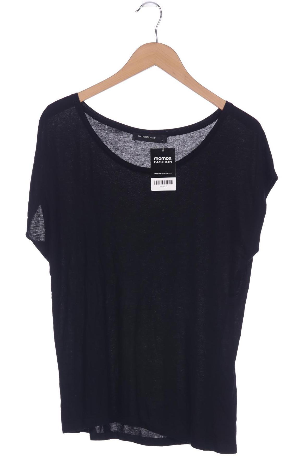

Hallhuber Damen T-Shirt, schwarz, Gr. 42