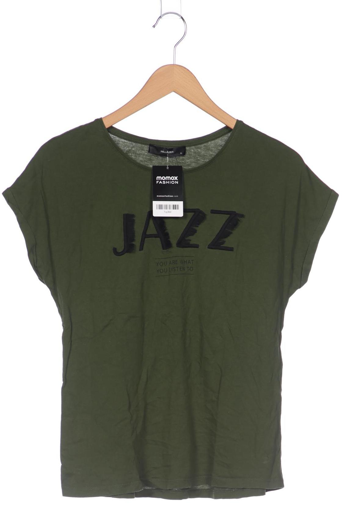 

Hallhuber Damen T-Shirt, grün, Gr. 44