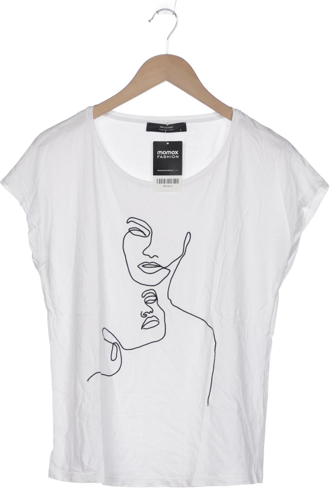 

Hallhuber Damen T-Shirt, weiß, Gr. 36
